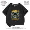 Backrooms Transfronteiriças Roupas Infantis Camiseta de Manga Curta para Meninos Novo Modelo 2026 Tops de Verão Infantis para Meninos