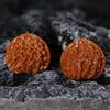 Nuez Otoñal Pequeña de Ocho Lados con Forma de Semilla Original para Girar a Mano, Hueso de Durazno Mini para Punta de los Dedos para Niñas, Juguete de Mano para Hombres