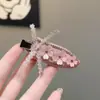 Accesorios para el Cabello Estilo Dongdaemun Coreano Clip para el Cabello Súper Brillante con Pedrería de Cristal Pinza de Pato Pinza Lateral Pinza Bb Pasador Adorno para el Cabello