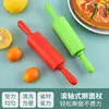 Rodillo Pequeño de Plástico con Mango de PP, Palo para Estirar Masa de Empanadillas, Mini Palo de Harina para Niños, Herramienta de Repostería, Personalizable