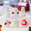 Nuevo Invierno Creativo Muñeco de Nieve Navideño Micro Paisaje Decoración para el Hogar Sala de Estar Paisajismo Navideño Adornos para Escritorio Coche