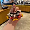 Llavero de Mickey Pluto de Celebridad de Internet Más Vendido Colgante Creativo DIY Decoración de Pastel de Cumpleaños Decoración de Coche Regalo
