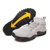 Zapatos de Senderismo para Exteriores Transfronterizos Talla Grande Caña Alta Zapatos para Travesía de Ríos Antideslizantes Transpirables Zapatos Casuales Zapatos de Senderismo para Hombres Zapatos de Senderismo y Escalada en Roca