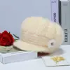 Sombreros de Estilo Nuevo para Mujeres de Mediana Edad y Mayores, Gorros de Punto Forrados de Lana para Invierno, Sombreros para Mamá, Sombreros para Mayores, Venta al por Mayor de Fabricantes de Prendas de Punto, Resistentes al Frío