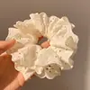Goma Elástica de Satén Perezosa Estilo Coreano para Mujer, Gama Alta, Versátil, Suave para el Cabello, Accesorio para el Cabello Extra Grande