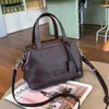 Bolso bandolera de piel de vaca de capa superior, modelo nuevo 2026, sensación de alta gama, Boston versátil de cuero genuino para el día a día, bolso de mano para mujer