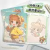 Novo Traje a Laser Sakura B5 Caderno de Couro Caderno de Página Cor PU Diário de Estudante Manual de Cartoon de Alto Valor