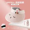 Chapéu Viseira Infantil para Meninos e Meninas, Chapéu de Sol de Aba Larga para Verão, Chapéu de Sol Bebê Estilo Coreano com Desenho de Urso para Crianças Pequenas