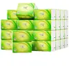 280 Folhas de Papel Tissue de Polpa de Madeira Natural Atacado Pacote Valor Familiar Guardanapos Portáteis Lenços Faciais