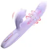 Palo de Masaje Vibratorio de Silicona Extendido para Amantes con Bolas Giratorias Recargables - Juguete de Placer para Adultos