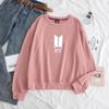 2021 otoño e invierno nuevo JIMIN95 estampado manga larga holgada casual sudadera con capucha suéter de pareja