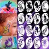 Plantilla Popular de Amazon Hueca para Pintura Facial para Mascarada Cosplay Cara y Ojos Plantilla Molde DIY