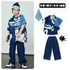 Ropa de moda hip hop para niños traje de camisa hip hop niños y niñas ropa de actuación hiphop marca de moda infantil 61 ropa de actuación