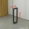 Pernas de Mesa de Metal Ferro Pés de Mesa em Forma de U Suporte Dobrável para Mesa Suporte para Balcão de Bar Pernas de Mesa Telescópicas Suporte