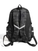 Mochila Estilo Retro Americano con Estampado de Camuflaje, Alta Calidad y Elegante, Adecuada para Estudiantes Deportistas de Secundaria y Preparatoria, con Diseño de Amortiguación de Aire