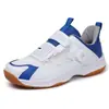 Zapatillas profesionales de bádminton transfronterizas para hombres y mujeres, transpirables, antideslizantes, resistentes al desgaste, zapatillas deportivas acolchadas para entrenamiento, zapatillas de tenis de mesa, zapatillas de tenis
