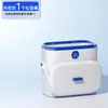 Bote de Basura de Pared Baojiajie para Cocina y Hogar, Modelo Nuevo 2026, Gran Capacidad, No Necesita Agacharse, con Tapa, Cubo de Basura para Baño