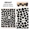 Adesivos de Unha de Coração Irregular, Simples e Versáteis, Adesivos de Arte para Unhas DIY de Coração Recortado, Estilo Joia Dh