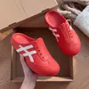 Zuecos con puntera de concha para mujer, nuevo modelo verano 2026, calzado de exterior de EVA, antideslizantes, resistentes al olor, sandalias versátiles de punta cerrada para mujer