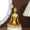 Figura de Niña de Yoga de Arte Abstracto de Nicho Transfronterizo para Sala de Estar, Mueble de TV o Vinoteca, Artesanía de Resina Decoración Tridimensional para el Hogar