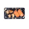 Caja de sushi, caja de plástico desechable, caja de embalaje de fruta al por mayor, caja de corte de fruta, blíster, bandeja fresca, caja transparente para mantener la frescura