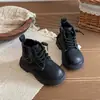 Zapatos para Niñas Botas tipo Martin para Niños 2026 Primavera/Verano Nueva Moda Botines Versátiles Niños Medianos y Mayores Estilo Británico Botas Individuales