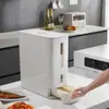 Balde de Arroz Medidor Pressável, Balde Selado à Prova de Umidade e Insetos para Armazenamento de Arroz na Cozinha, Tanque de Arroz de Grau Alimentício Suporta Dropshipping