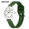 Reloj SANDA Explosiones Transfronterizas Moda Reloj de Cuarzo Juventud Joker Impermeable Simple Reloj de Cuarzo Al por Mayor