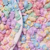 Decorações Brilhantes Coloridas para Unhas de Macaron Resina DIY Pequenos Acessórios Presilhas de Cabelo Cola Cremosa Enfeites para Nail Art