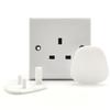 Yx Cubierta Protectora de Enchufe Eléctrico Estándar Europeo para Niños para Prevenir Descargas Eléctricas, Productos de Seguridad para Bebés, Cubierta de Enchufe, Popular en Muchos Países a Través de las Fronteras