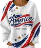 Sudadera para mujer, comercio exterior europeo y americano, eBay, primavera y otoño, estampado digital 3D, jersey deportivo casual para mujer, Amazon, manga larga