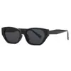 Gafas de sol pequeñas de montura irregular estilo ojo de gato 2026 Nueva moda europea y americana para mujer protección UV versátiles para viajar