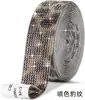 Accesorios Diamante de Cristal Adhesivo DIY Pedrería Cinta de Diamante Autoadhesiva Cinta Decorativa Adhesivo Termofusible Cinta de Diamante Estilo Natural