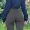 Jeans para Mujer con Glúteos de Durazno, Levanta Caderas Estilo Ins, Sexy Estilo Europeo y Americano Cintura Alta Control de Abdomen Jeans Elásticos, Modelo Nuevo 2025