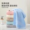 Jieyu Oranga Toalla Clase a Algodón Puro Suave Macaron Color Sólido Diseño Casual Hogar Doméstico Absorbente de Agua Venta al por Mayor