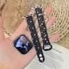 Correa Adecuada para Apple s12 iwatch muñeca galaxia estrella colgante moda lujo ligero pulsera de muñeca para mujer