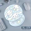Tamanho pequeno Mouse Pad de Pulso Feminino Masculino Barriga Grande Fofo Almofada para Pulso da Mão Almofada Criativa para Mão Mesa de Escritório Estilo Ins
