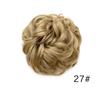 Moño de Peluca Moño Alto Rizado Accesorio para el Cabello Moño Rizado de Alta Temperatura Seda Cabello Largo Rizado