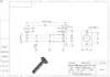 Flange de junta articulada tipo flange de lado plano com anel de retenção pino cantilever de aço 45# núcleo do eixo WHE01 em estoque