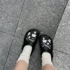 Accesorios para Zapatos Tipo Zueco Transfronterizos con un Toque de Alta Gama, Dijes de Gato Bailarín para Zapatos, Accesorios DIY de Gato Kate Plateados, Hebillas para Zapatos Estilo Dulce y Fresco