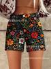 2025 Populares Comercio Exterior Transfronterizo Aliexpress Ebay Exportación Europea y Americana Talla Grande Pantalones Casuales Delgados Cortos Imitación Vaqueros