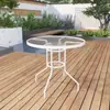Cadeira de Rattan para Varanda, Cadeira de Plástico, Assento Doméstico com Encosto, Cadeira de Jantar com Braços, Mesa e Cadeiras Empilháveis para Pátio Externo de Lazer