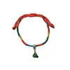 Festival do Barco-Dragão pulseira de corda colorida tecida à mão com fios de cinco cores novo modelo 2026 pulseira de casal estilo chinês alto valor estético pulseira de pulso