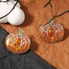 Halloween Europeo y Americano Nuevo Personalizado Creativo Aleación Exagerado Pedrería Patrón de Calabaza Pendientes Lujo Accesible Elegante Fresco