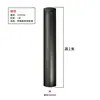 Chimenea Chimenea de Leña Real Accesorios de Instalación Tubo de Chimenea de Acero Inoxidable Chimenea Negra Diámetro 180 Tubo de Chimenea de Acero Inoxidable