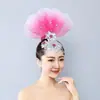 Flor de Cabeza de Xishuangbanna Nuevo Estilo Étnico Performance Étnico Venta al por Mayor Escenario de Danza Clásica Performance de Baile Mujeres Modernas