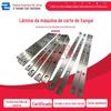 Lâmina de Cisalhamento para Chapa de Aço, Tipo Portal 6m Ferramenta de Lâmina de Cisalhamento Cortadora de Placas Cr6W2Si, Inclui Garantia de Devolução e Troca, Vendedor Certificado pelo Alibaba