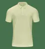 Polo Esportivo Desang Tecido Nuvem Gola Lapela Manga Curta Seda Gelo Proteção Solar Absorção de Umidade Alta Elasticidade Proteção Solar Roupa de Trabalho Polo