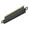 Tarjeta adaptadora PCIe 5.0 X16, adaptador de ranura PCI-E de 180 grados, cable de extensión para tarjeta gráfica, adaptador de transmisión sin pérdidas