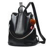 Bolsa Feminina Transfronteiriça Personalizada de Couro Macio Mochila Casual Versão Coreana 2025 Nova Mochila de Viagem de Grande Capacidade Transversal
